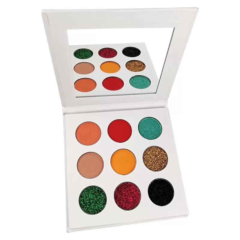 Wholesale DIY 500Shades Eyeshadow mirror Palette 9 Color Eye shadow High Pigment Vegan Eyeshadow