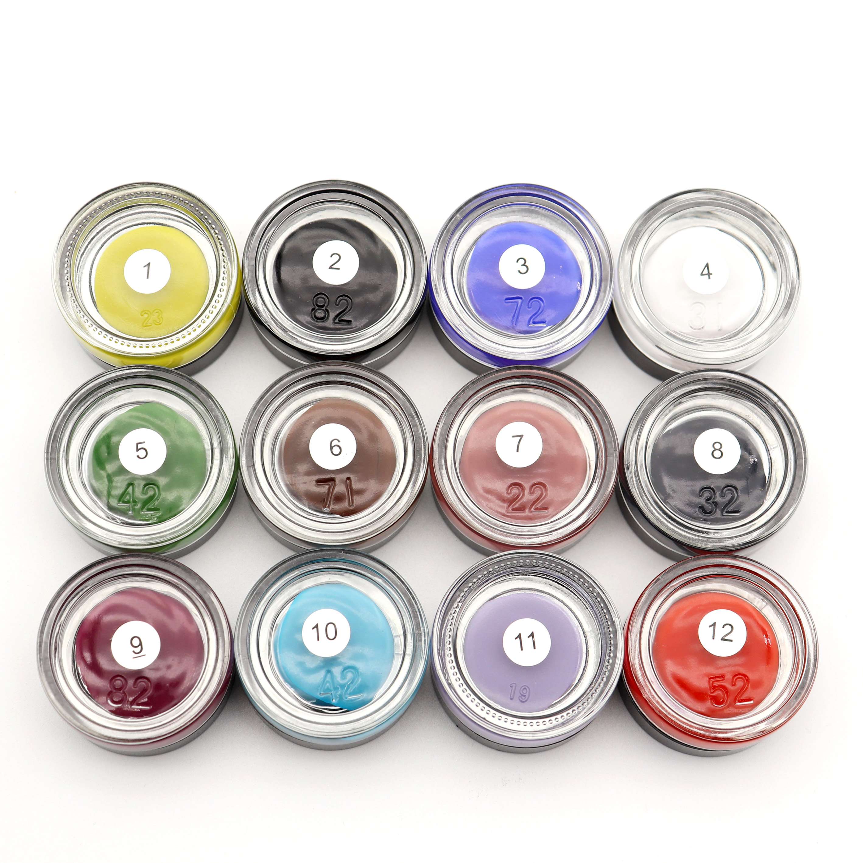 Custom Logo 12 Colors Cream Eyeliner Gel Long Lasting Neon Colors Eyeliner