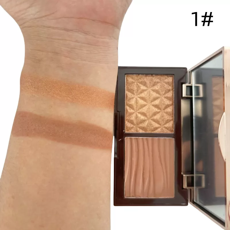 Custom face makeup palette