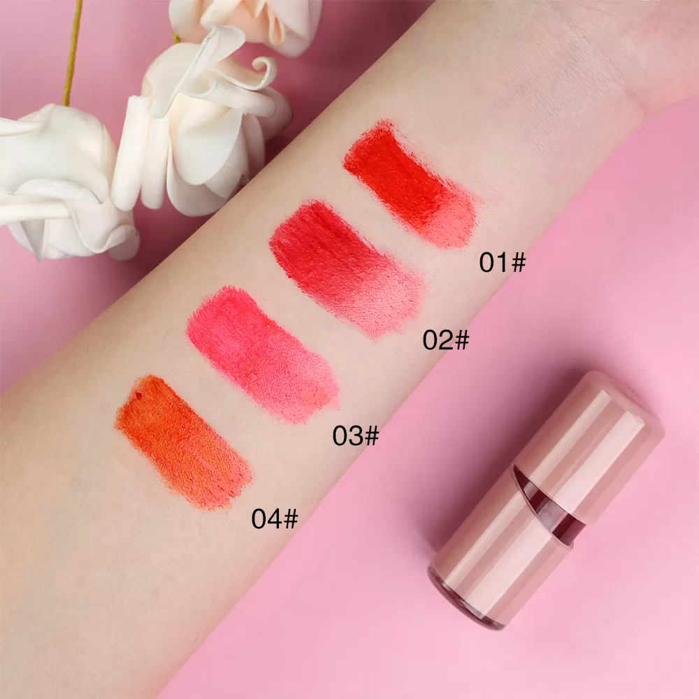 Bold lip color