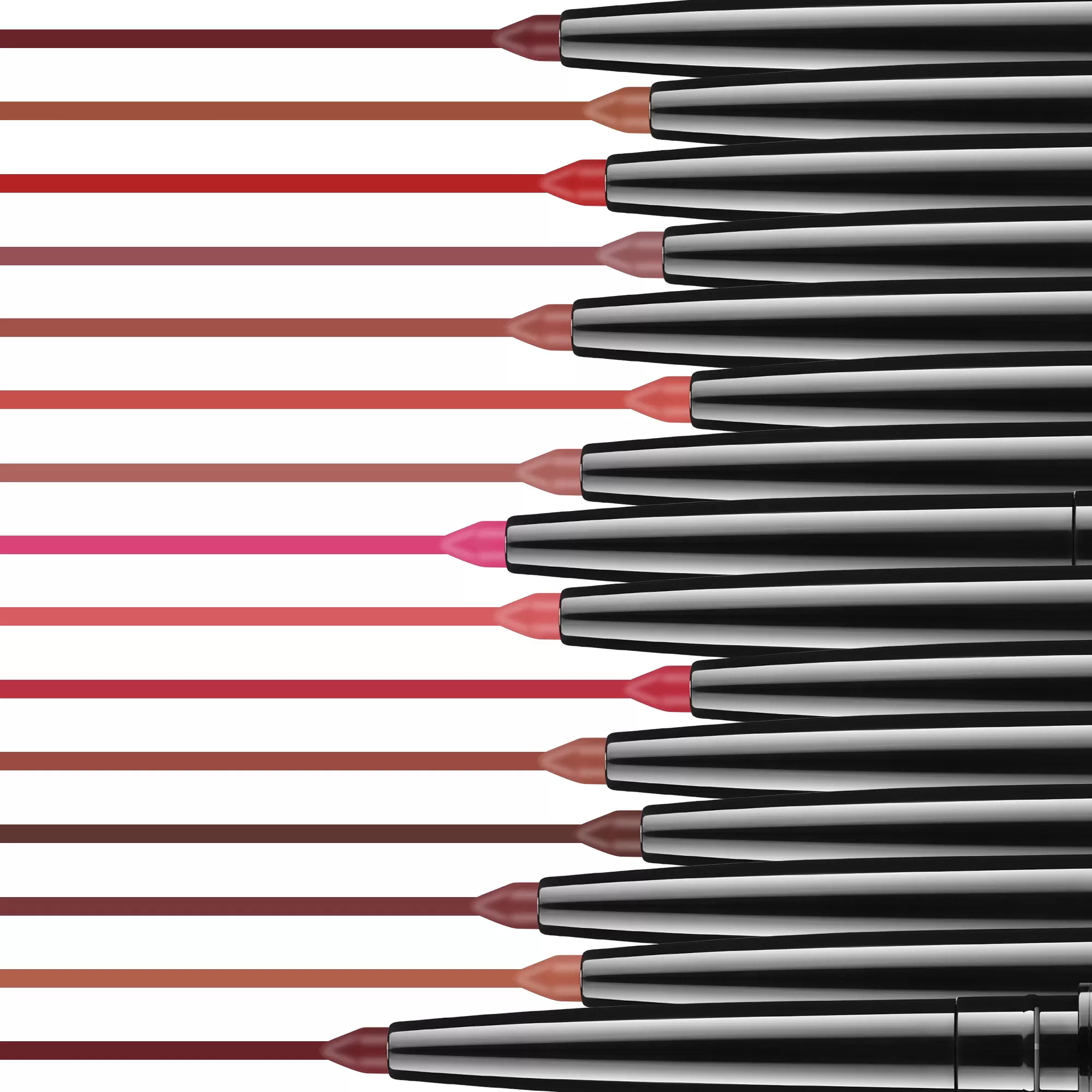 Factory Wholesale Popular 2 in 1 Eyeliner Lipliner Pen Thin Vegan Lip Liner