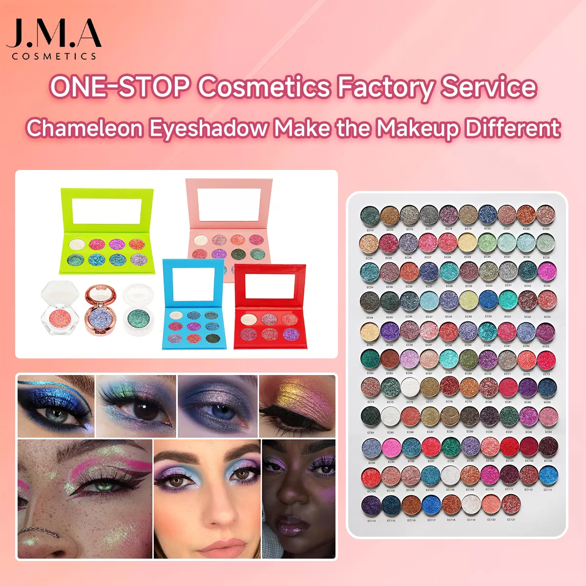 Create Stunning Looks with Custom Chameleon Eyeshadow