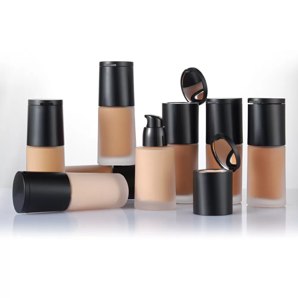 Waterproof Full Coverage 14 Colors Liquid Foundation Cream Face Makeup Foundation Primer