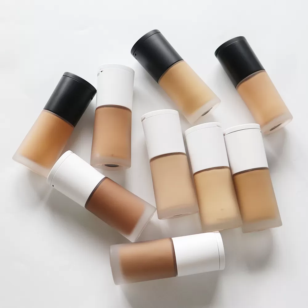 Waterproof Full Coverage 14 Colors Liquid Foundation Cream Face Makeup Foundation Primer