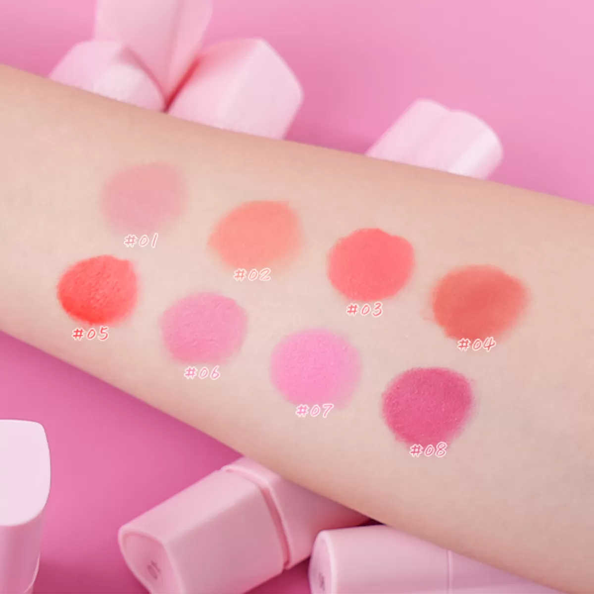 Hot Sales Cheek Makeup Blush Stick Private Label Moisturizing Heart Shape Blush Stick