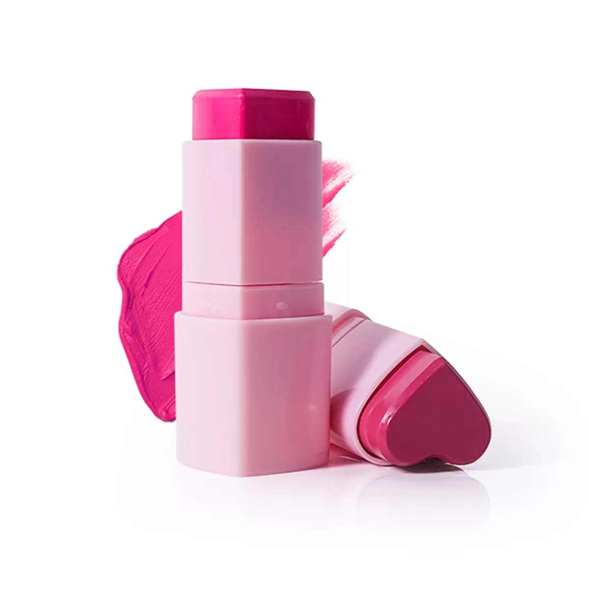 Hot Sales Cheek Makeup Blush Stick Private Label Moisturizing Heart Shape Blush Stick
