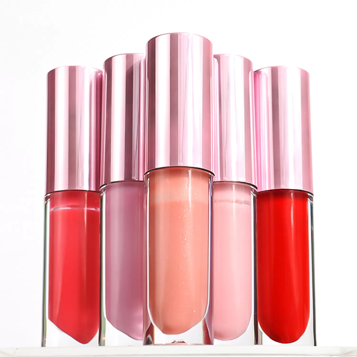 Non Sticky 24 Colors Shiny Lip Gloss Nourishing Formula Long