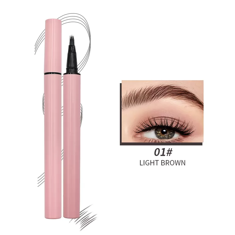 Waterproof Microblading Eyebrow Pencil Forks Soft Eyebrow Pen Long Lasting Eyebrow Tattoo Pencil